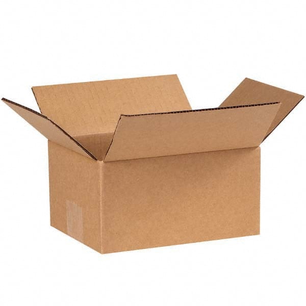 Made in USA - Pack of (25) 6" Wide x 8" Long x 4" High Moving Boxes - Exact Tool & Supply