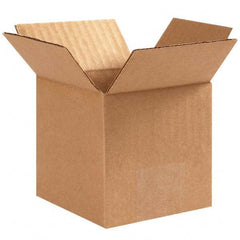 Made in USA - Pack of (25) 4" Wide x 4" Long x 4" High Moving Boxes - Exact Tool & Supply