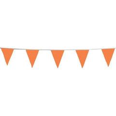 PRO-SAFE - Pennants Color: Orange Overall Length (Feet): 100.00 - Exact Tool & Supply