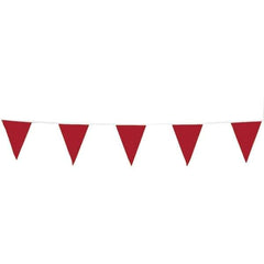 PRO-SAFE - Pennants Color: Red Overall Length (Feet): 105.00 - Exact Tool & Supply