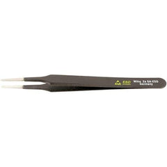 Wiha - Tweezers Type: ESD Safe Pattern: 2A-SA - Exact Tool & Supply