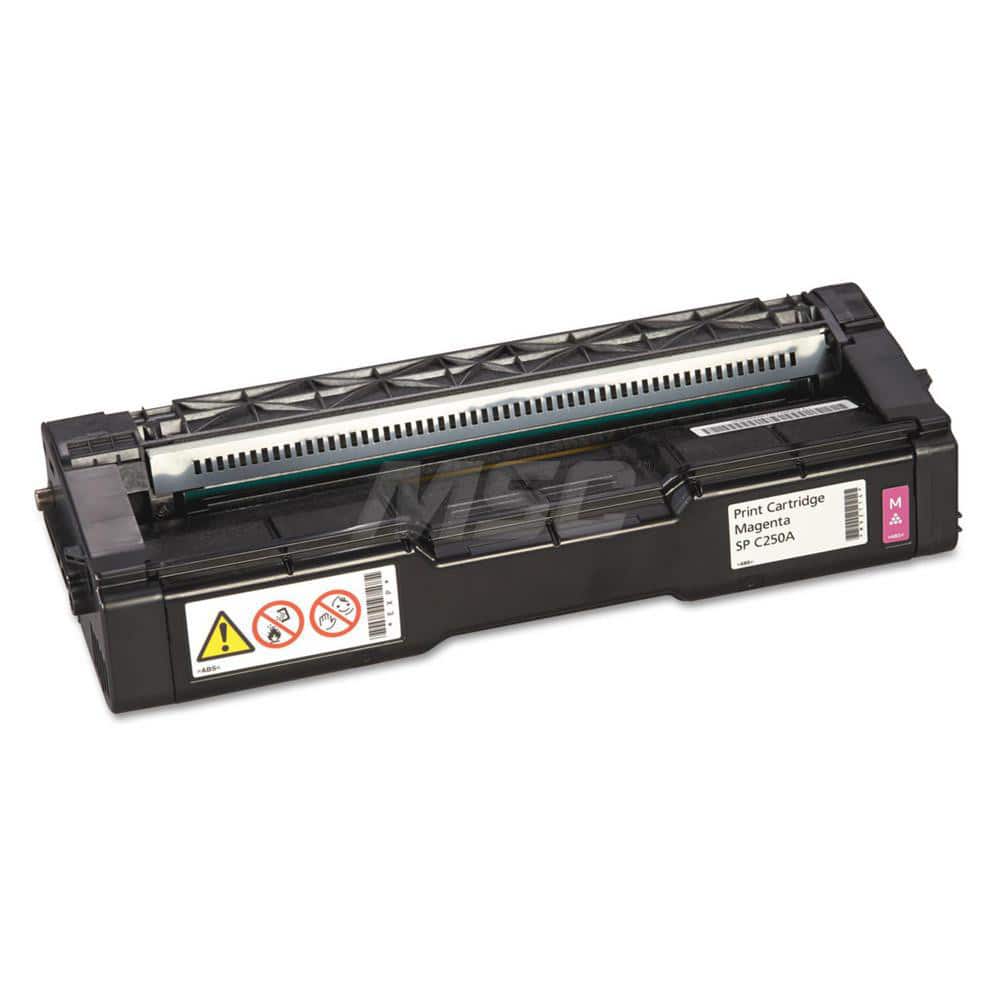 Ricoh - Office Machine Supplies & Accessories; Office Machine/Equipment Accessory Type: Toner Cartridge ; For Use With: SP C261DNw; SP C250DN; SP C250SF; SP C261SFNw ; Color: Magenta - Exact Tool & Supply