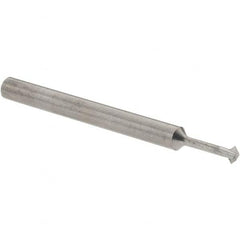 Accupro - 3/32° 3/32" Cut Diam, 0.047" Cut Width, 1/8" Shank, Solid Carbide Double-Angle Cutter - Exact Tool & Supply