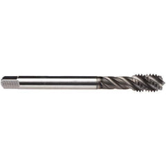 Emuge - 1/2-20 UNF 4 Flute BT Bottoming Spiral Flute Tap - High Speed Steel, GLT-1 Finish, 4.331" OAL, Right Hand Flute, Right Hand Thread, Series CU51C400 - Exact Tool & Supply