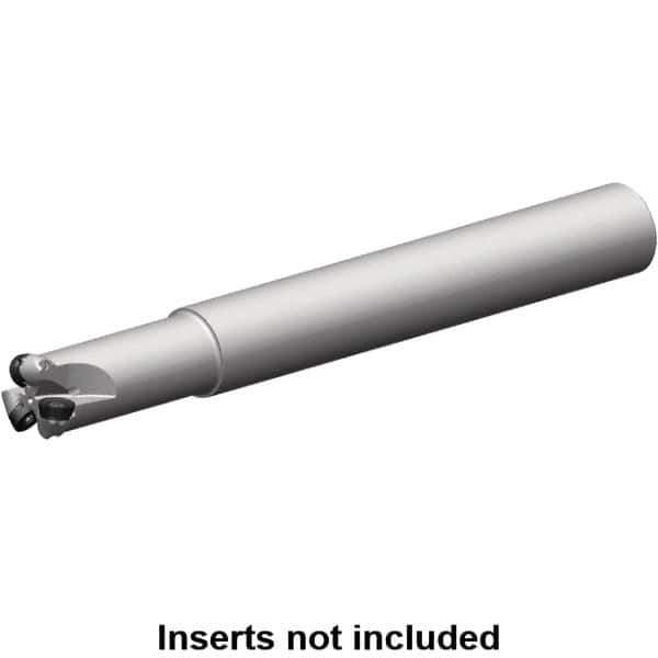 Kennametal - 22mm Cutting Diam, 32mm Shank Diam, 5mm Max Depth of Cut, Straight Shank Indexable Copy End Mill - 3 Inserts, RP.. 10T3M0.. Insert, 7713 Toolholder, Steel, Through Coolant - Exact Tool & Supply