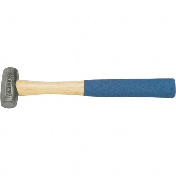 American Hammer - 1/2 Lb Head 1-1/2" Face Zinc Aluminum Alloy Non-Sparking - Exact Tool & Supply