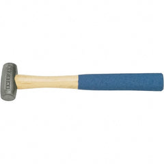 American Hammer - 1/2 Lb Head 1-1/2" Face Zinc Aluminum Alloy Non-Sparking - Exact Tool & Supply
