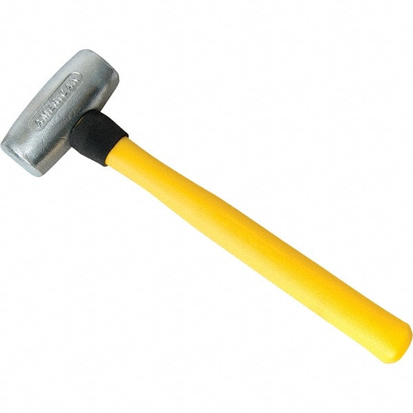 American Hammer - 1 Lb Head 1-3/4" Face Aluminum Non-Marring Hammer - Exact Tool & Supply