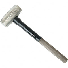 American Hammer - 1 Lb Head 1-3/4" Face Aluminum Non-Marring Hammer - Exact Tool & Supply
