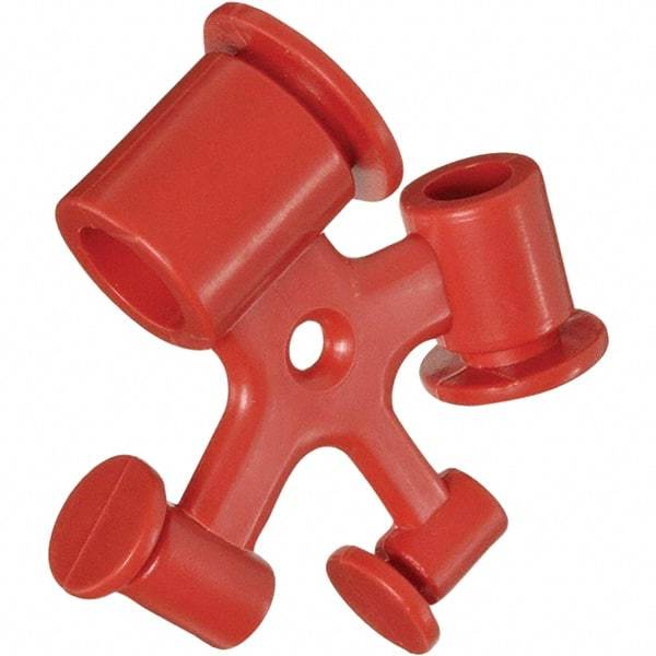 NMC - Plastic Fuse Lockout - 1 Padlock, 4 Circuits, English - Exact Tool & Supply