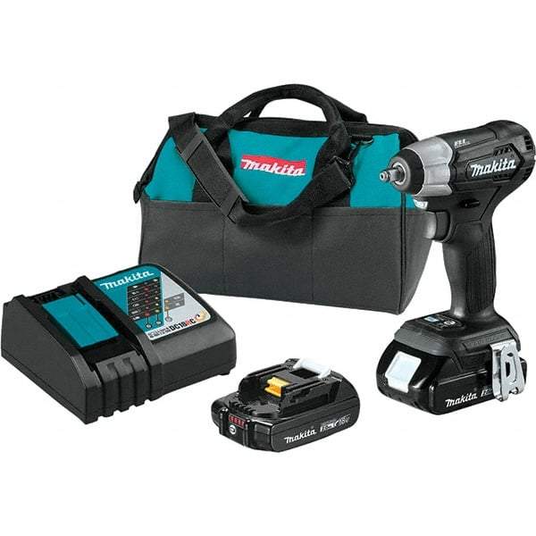 Makita - Cordless Impact Wrenches & Ratchets Voltage: 18.0 Drive Size (Inch): 3/8 - Exact Tool & Supply