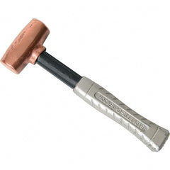 American Hammer - 3 Lb Aluminum Nonsparking Soft Face Hammer - Exact Tool & Supply