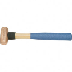 American Hammer - 1-1/2 Lb Nonsparking Copper Hammer - Exact Tool & Supply