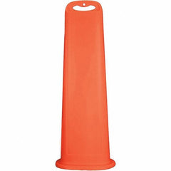 PRO-SAFE - Traffic Barrels, Delineators & Posts Type: Vertical Panel Material: Polyethylene - Exact Tool & Supply