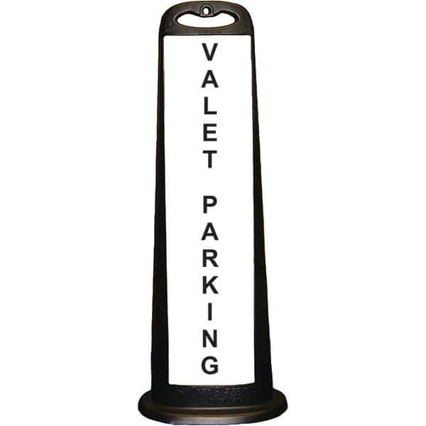 PRO-SAFE - Traffic Barrels, Delineators & Posts Type: Vertical Panel Material: Polyethylene - Exact Tool & Supply