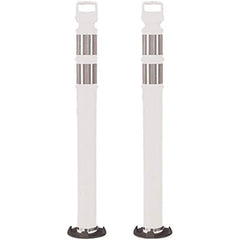 PRO-SAFE - Traffic Barrels, Delineators & Posts Type: Delineator Post Material: Polyethylene - Exact Tool & Supply