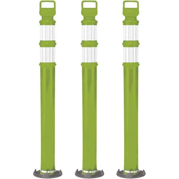 PRO-SAFE - Traffic Barrels, Delineators & Posts Type: Delineator Post Material: Polyethylene - Exact Tool & Supply