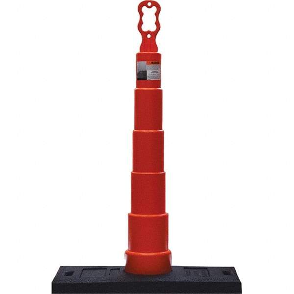 PRO-SAFE - Traffic Barrels, Delineators & Posts Type: Rooftop Perimeter Kit Material: Polyethylene - Exact Tool & Supply