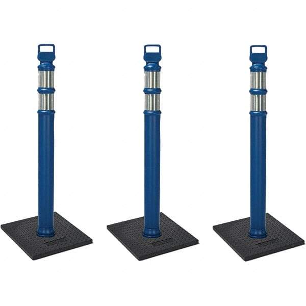 PRO-SAFE - Traffic Barrels, Delineators & Posts Type: Delineator Post Material: Polyethylene - Exact Tool & Supply