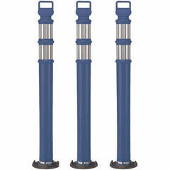 PRO-SAFE - Traffic Barrels, Delineators & Posts Type: Delineator Post Material: Polyethylene - Exact Tool & Supply