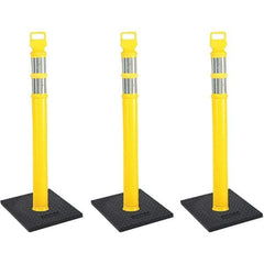 PRO-SAFE - Traffic Barrels, Delineators & Posts Type: Delineator Post Material: Polyethylene - Exact Tool & Supply