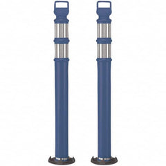 PRO-SAFE - 2 4-Piece Kits 45" High x 6" Wide, Reflective Delineator Post - Exact Tool & Supply
