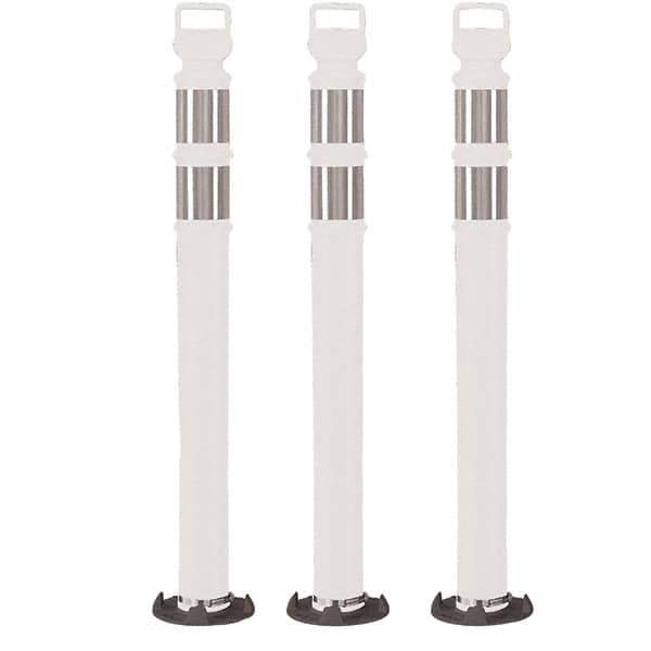 PRO-SAFE - Traffic Barrels, Delineators & Posts Type: Delineator Post Material: Polyethylene - Exact Tool & Supply