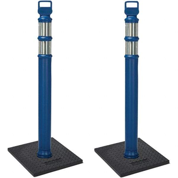 PRO-SAFE - Traffic Barrels, Delineators & Posts Type: Delineator Post Material: Polyethylene - Exact Tool & Supply