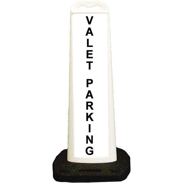 PRO-SAFE - Traffic Barrels, Delineators & Posts Type: Vertical Panel Material: Polyethylene - Exact Tool & Supply