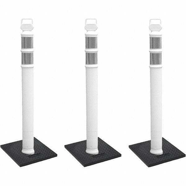 PRO-SAFE - Traffic Barrels, Delineators & Posts Type: Delineator Post Material: Polyethylene - Exact Tool & Supply