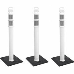 PRO-SAFE - Traffic Barrels, Delineators & Posts Type: Delineator Post Material: Polyethylene - Exact Tool & Supply