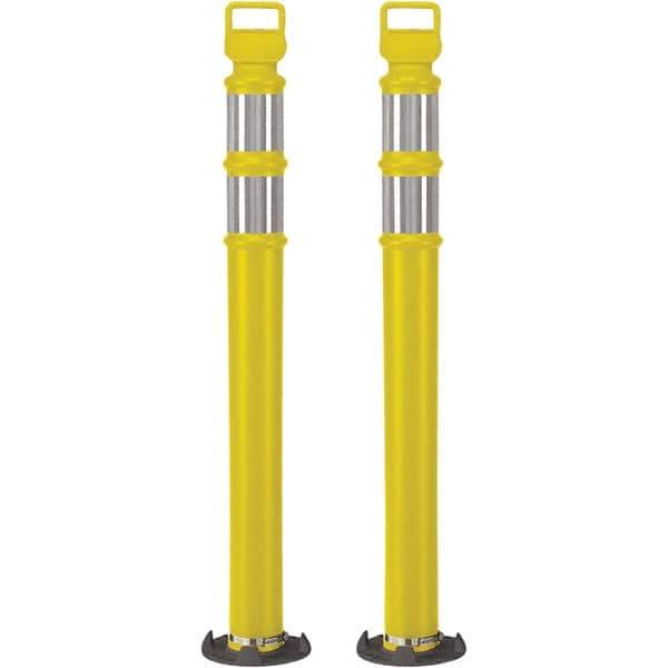 PRO-SAFE - Traffic Barrels, Delineators & Posts Type: Delineator Post Material: Polyethylene - Exact Tool & Supply