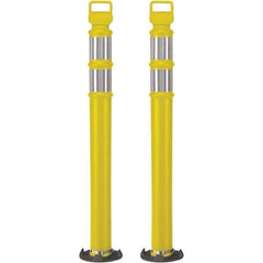 PRO-SAFE - Traffic Barrels, Delineators & Posts Type: Delineator Post Material: Polyethylene - Exact Tool & Supply