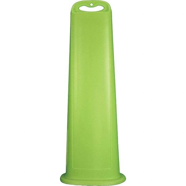 PRO-SAFE - Traffic Barrels, Delineators & Posts Type: Vertical Panel Material: Polyethylene - Exact Tool & Supply