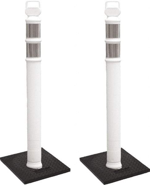 PRO-SAFE - Traffic Barrels, Delineators & Posts Type: Delineator Post Material: Polyethylene - Exact Tool & Supply