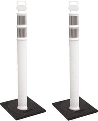 PRO-SAFE - Traffic Barrels, Delineators & Posts Type: Delineator Post Material: Polyethylene - Exact Tool & Supply