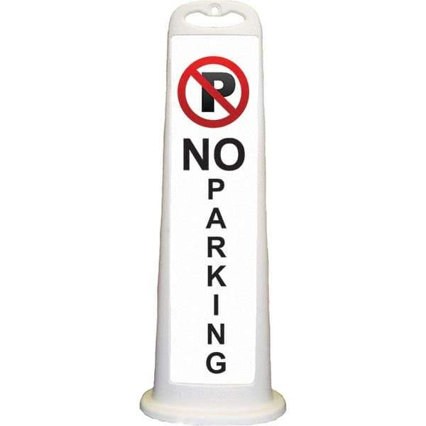 PRO-SAFE - Traffic Barrels, Delineators & Posts Type: Vertical Panel Material: Polyethylene - Exact Tool & Supply