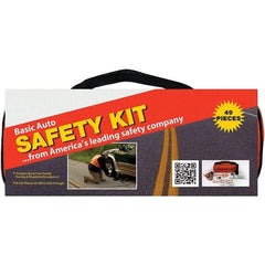PRO-SAFE - Highway Safety Kits Type: Emergency Roadside Kit Number of Pieces: 49 - Exact Tool & Supply