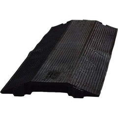 PRO-SAFE - 36" Long x 10-1/2" Wide x 1-1/2" High, Polyurethane Ramp Cable Guard - 8,850 Lb Load Limit - Exact Tool & Supply