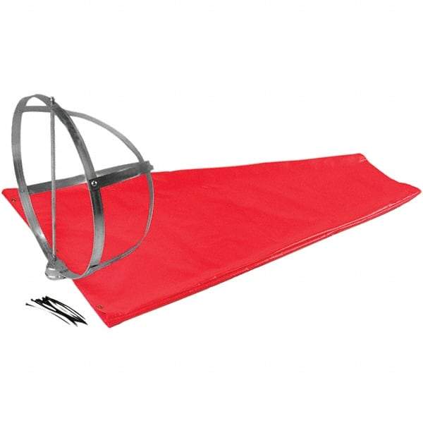 PRO-SAFE - Traffic Flags & Wind Socks Type: Wind Sock Hardware Kit Flag Height (Inch): 96 - Exact Tool & Supply