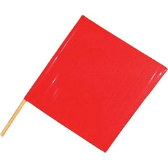 PRO-SAFE - Traffic Flags & Wind Socks Type: Flags Flag Height (Inch): 24 - Exact Tool & Supply