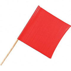 PRO-SAFE - Traffic Flags & Wind Socks Type: Flags Flag Height (Inch): 18 - Exact Tool & Supply