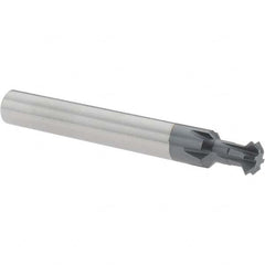 Accupro - 5/16° 5/16" Cut Diam, 1/8" Cut Width, 5/16" Shank, Solid Carbide Double-Angle Cutter - Exact Tool & Supply