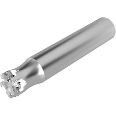 Seco - 25.2mm Cut Diam, 1.9mm Max Depth, 38.1mm Shank Diam, Cylindrical Shank Indexable High-Feed End Mill - Screw Holding Method, LPKT09 Insert, R217.21 Toolholder, Through Coolant - Exact Tool & Supply