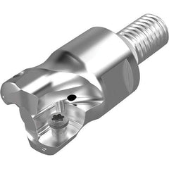 Seco - 12.4mm Cut Diam, 1.8mm Max Depth, M20 20mm Shank Diam, Modular Connection Indexable High-Feed End Mill - Screw Holding Method, LPKT09 Insert, R217.21 Toolholder, Through Coolant - Exact Tool & Supply