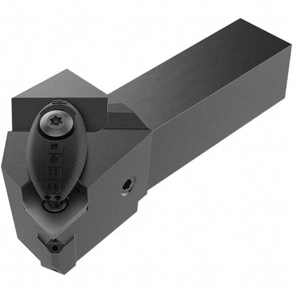 Seco - DCLNR, Right Hand Cut, 95° Lead Angle, 20mm Shank Height x 20mm Shank Width, Negative Rake Indexable Turning Toolholder - 98mm OAL, CN1204 Insert Compatibility, Series Jetstream - Exact Tool & Supply