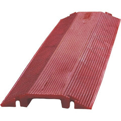 PRO-SAFE - 36" Long x 10-1/2" Wide x 1-1/2" High, Polyurethane Ramp Cable Guard - Exact Tool & Supply