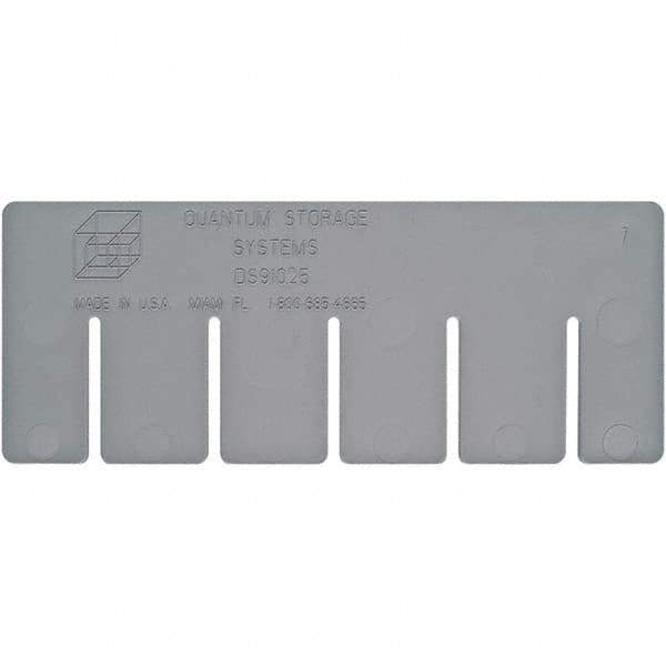Quantum Storage - Bin Accessories Type: Bin Divider For Use With: DG91025 - Exact Tool & Supply