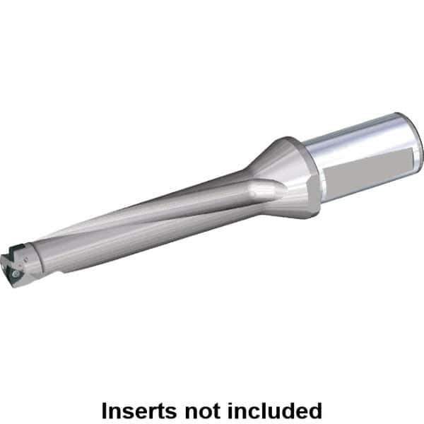 Kennametal - 82.5mm Max Drill Depth, 5xD, 16.5mm Diam, Indexable Insert Drill - 2 Inserts, 20mm Shank Diam, Whistle Notch Shank - Exact Tool & Supply