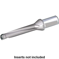 Kennametal - 82.5mm Max Drill Depth, 5xD, 16.5mm Diam, Indexable Insert Drill - 2 Inserts, 20mm Shank Diam, Whistle Notch Shank - Exact Tool & Supply